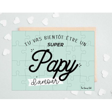 Puzzle papy d'amour