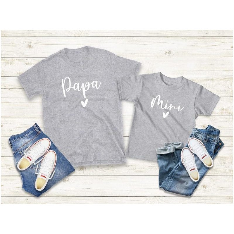 T-shirt duo Papa - Mini