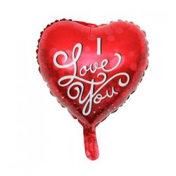 Boite ballon surprise amour : ballon à l'hélium, rose éternelle, bonbons et mot doux