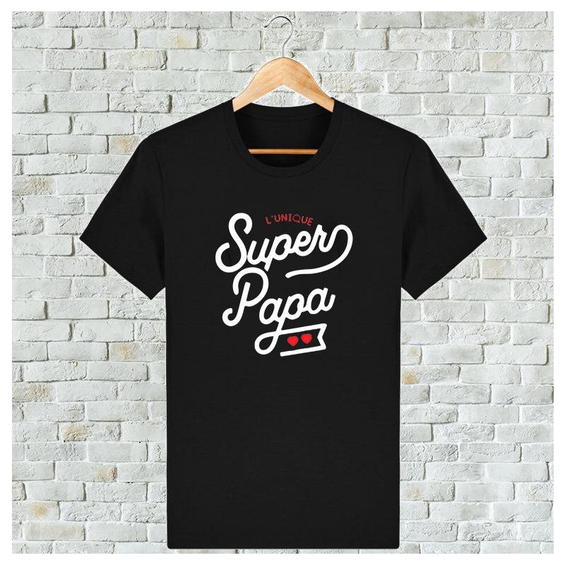 T-shirt l'unique Super Papa