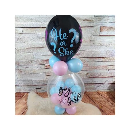 Ballon surprise gender reveal - ballons baby shower